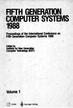 FIFTH GENERATION COMPUTER <em>SYSTEMS</em> <em>1</em>988 <em>Volume</em> <em>1</em>