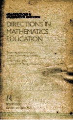 NEW DIRECTIONS <em>IN</em> MATHEMATICS EDUCATION