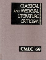 <em>CL<em>A</em>SSIC<em>A</em>L</em> <em>A</em>ND MEDIEV<em>A</em>L LITER<em>A</em>TURE CRITICISM <em>Volume</em> 69