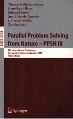 Lecture Notes in Computer <em>Science</em> 4193 Parallel Problem Solving from Nature-PPSN IX 9th Internationa