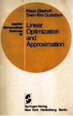 <em>LINEAR</em> OPTIMIZATION <em><em>AN</em>D</em> APPROXIAMTION