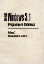 Microsoft <em>Windows</em> <em>TM</em> 3.1 Programmer's Reference Volume 3 Messages