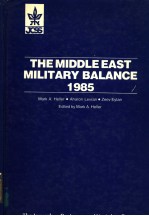 THE MIDDLE EAST MILITA<em>R</em>Y BALANCE  1985