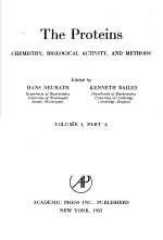 THE PROTEINS CHEMISTRY BIOLOGICAL ACTIVITY AND <em>METHODS</em> VOLUME I PURT A
