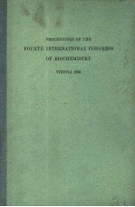 PROCEED<em>IN</em>GS <em>OF</em> THE FOURTH <em>IN</em>TERNATIONAL CONGRESS <em>OF</em> BIOCHEMISTRY <em>VOLUME</em> XIV