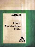 <em>Guide</em> <em>to</em> Operating <em>S</em>y<em>s</em>tem Utilitie<em>s</em>