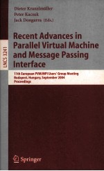 Lecture Notes in Computer <em>Science</em> 3241 Recent Advances in Parallel Virtual Machine and Message Passi
