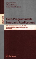 Lecture Notes in Computer <em>Science</em> 3203 Field-Programmable Logic and Applications 14th International 