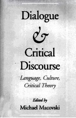 Dialogue and C<em>r</em>itical Discou<em>r</em>se Language