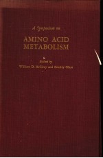 A<em>M</em>INO ACID <em>M</em>ETABOLIS<em>M</em>