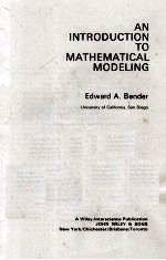 <em>AN</em> <em>INTRODUCTION</em> <em>TO</em> MATHEMATICAL MODELING