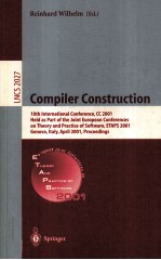 Lecture Notes in Computer Science 2027 <em>Compiler</em> Construction 10th International Conference