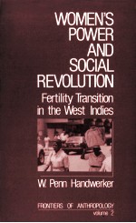 <em>W</em>OMEN’S PO<em>W</em>ER AND SOCIAL REVOLUTION:<em>F</em>ERTILITY TRANSITION IN THE <em>W</em>EST INDIES