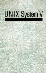 UNIX R <em>System</em> V Documentor's Workbench <em>TM</em> User's Guide