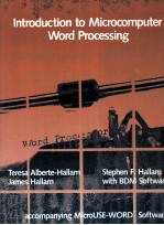 <em>Introduction</em> <em>to</em> Microcomputer Word Processing