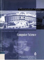 POSTGRADUATE <em>STUDIES</em> 1997-98 DEPARTMENT OF COMPUTER SCIENCE