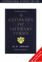 A GLOSSARY <em>of</em> LITERARY TERMS Eighth <em>Edition</em>