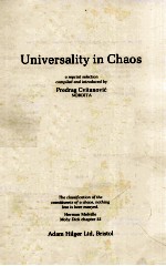 UNIVERSALITY <em>IN</em> CHAOS