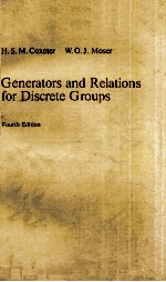 GENERATORS <em>AND</em> RELATIONS <em>FOR</em> DISCRETE GROUPS