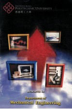 RESEARCH <em>IN</em> DEPARTMENT <em>OF</em> MECHANICAL ENG<em>IN</em>EER<em>IN</em>G