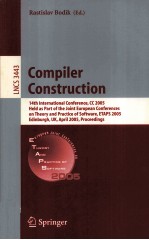 Lecture Notes in Computer Science 3443 <em>Compiler</em> Construction 14th International Conference