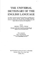 <em>THE</em> UNIVERSAL DICTIONARY <em>OF</em> <em>THE</em> ENGLISH <em>LANGUAGE</em>