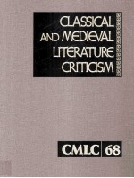 <em>CL<em>A</em>SSIC<em>A</em>L</em> <em>A</em>ND MEDIEV<em>A</em>L LITER<em>A</em>TURE CRITICISM <em>Volume</em> 68