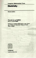 ELECTRICITY <em>SECOND</em> <em>EDITION</em>