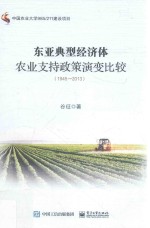 东亚典型经济体农业支持政策演变比较  1945-2013