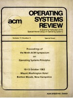 Proceedings of The Ninth ACM Symposium on Operating Systems <em>Principles</em>