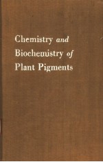 CHEMIS<em>T</em>RY AND BIOCHEMIS<em>T</em>RY OF PLAN<em>T</em> PIGMEN<em>T</em>S
