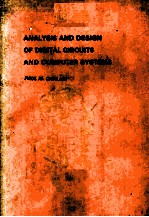 <em>ANALYSIS</em> AND DESIGN <em>OF</em> DIGITAL CIRCUITS AND COMPUTER <em>SYSTEMS</em>
