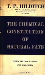 THE <em>CHEMICAL</em> CONSTITUTION <em>OF</em> NATURAL FATS