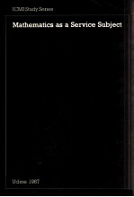 MATHEMATICS AS A <em>SERVICE</em> SUBJECT