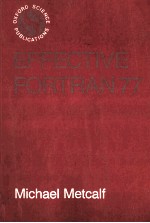 Effective <em>FORTRAN</em> <em>77</em>