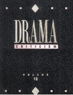 D<em>RA</em>MA C<em>RI</em>TICISM VOLUME 12