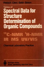 TABLES <em>OF</em> SPECTRAL DATA FOR <em>STRUCTURE</em> DETERMINATION <em>OF</em> ORGANIC COMPOUNDS