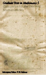 CATEGORIES <em>FOR</em> <em>THE</em> WORKING MA<em>THE</em>MATICIAN
