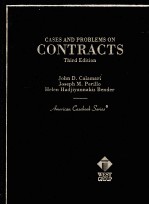 CASES <em>AND</em> <em>PROBLEMS</em> <em>ON</em> C<em>ON</em>TRACTS THIRD EDITI<em>ON</em>