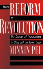 <em>FROM</em> REFORM <em>TO</em> REVOLUTION