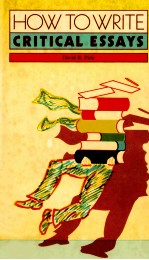 How to write critic<em>a</em>l ess<em>a</em>ys <em>A</em> guide <em>for</em> <em>students</em> of liter<em>a</em>ture