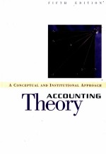 ACCOUNTING THEORY <em>FIFTH</em> <em>EDITION</em>