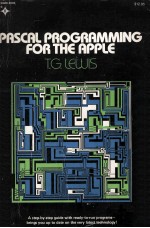 Pascal Programming <em>for</em> <em>the</em> Apple