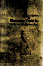ELEMENTARY <em>TOPICS</em> <em>IN</em> DIFFERENTIAL GEOMETRY