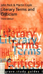 Literary Terms <em>and</em> Criticism <em>Third</em> <em>Edition</em>