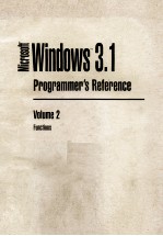 Microsoft <em>Windows</em> <em>TM</em> 3.1 Programmer's Reference Volume 2 Functions