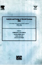 <em>ANALYSIS</em> AND DESIGN <em>OF</em> HYBRID <em>SYSTEMS</em> 2006