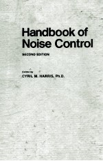 HANDBOOK <em>OF</em> NOISE CNOTROL SECOND <em>EDITION</em>