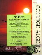 COLLE<em>G</em>E AL<em>G</em>EBRA SIXTH EDITION
