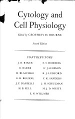 <em>C</em>YTOLOGY AND <em>C</em>ELL PHYSIOLOGY
